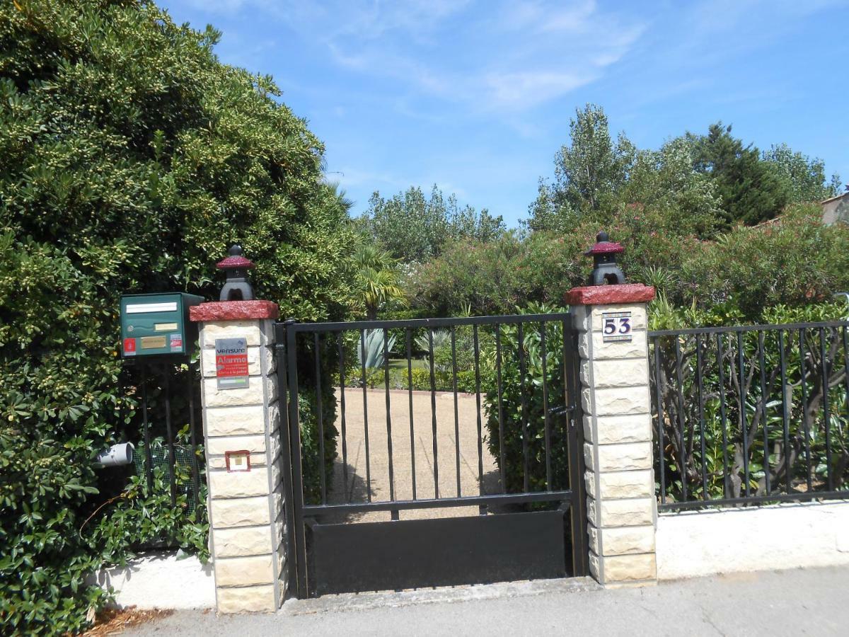 Maison Monica Exeptionnel-Jardin Paysage Zen Coursan Bagian luar foto